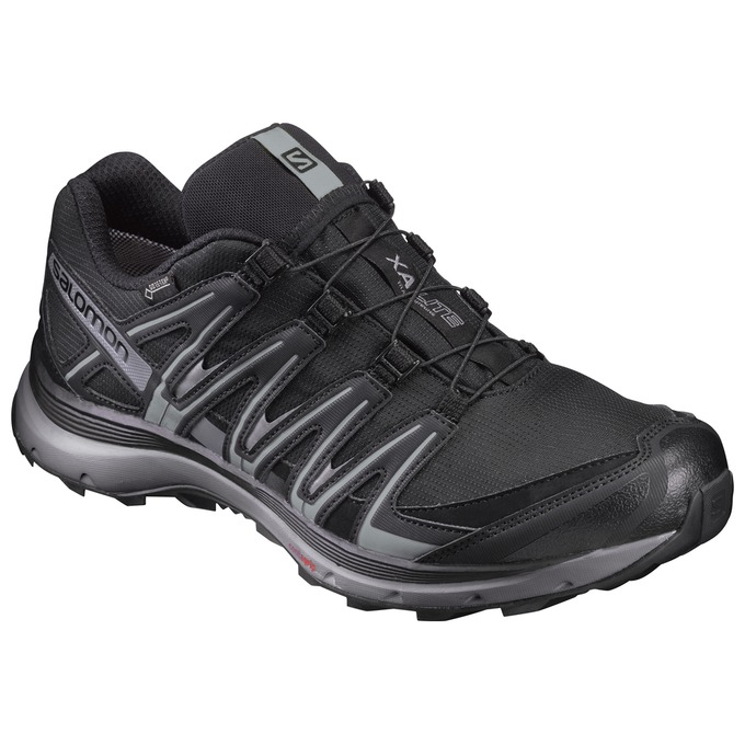 Salomon Singapore Mens Trail Running Shoes - XA LITE GTX® Black | 87159-VUHM